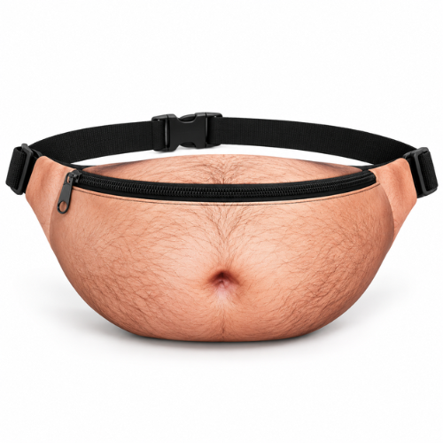 Realistic Beer Belly Bum Bag