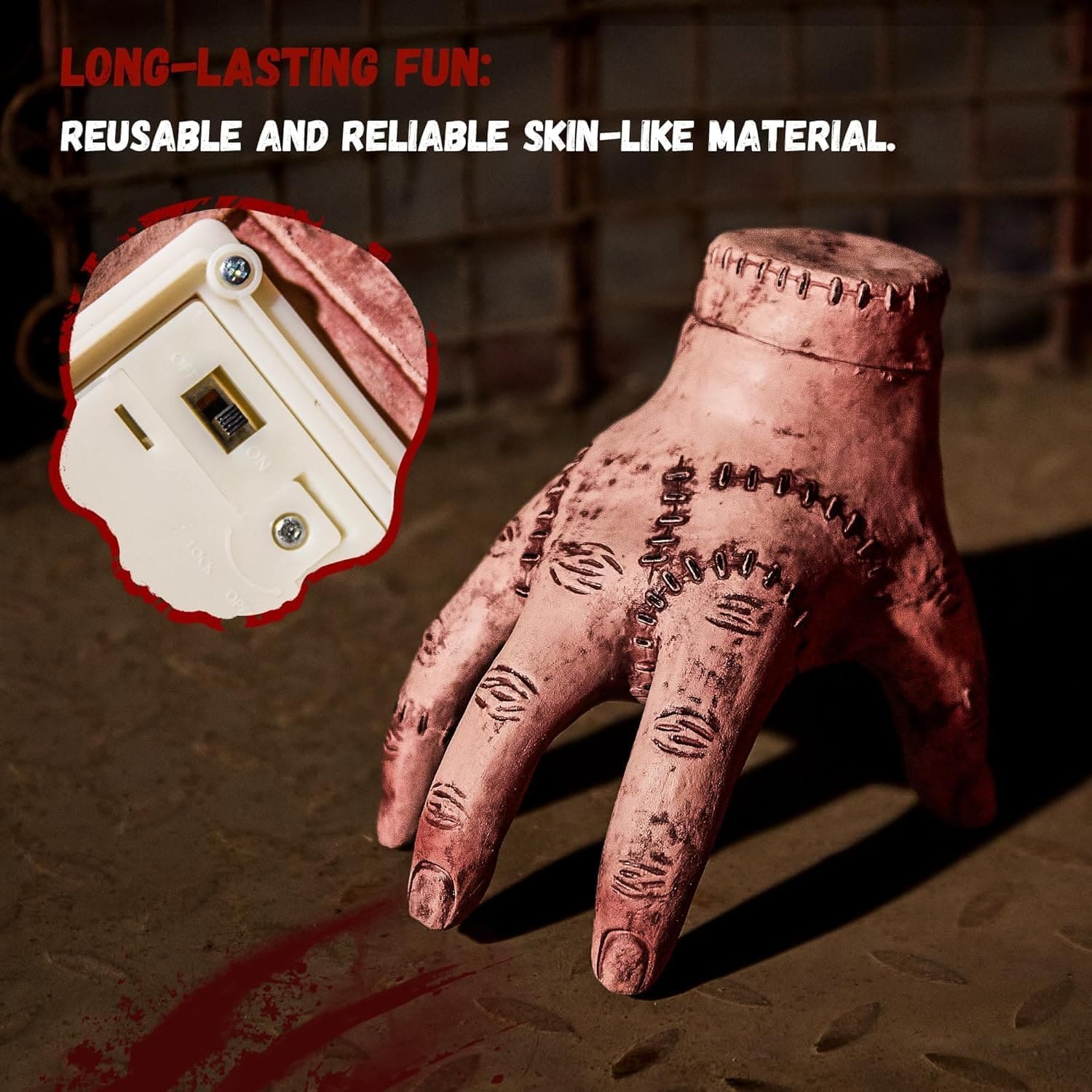Crawling Zombie Hand - Creepy Sound and Motion